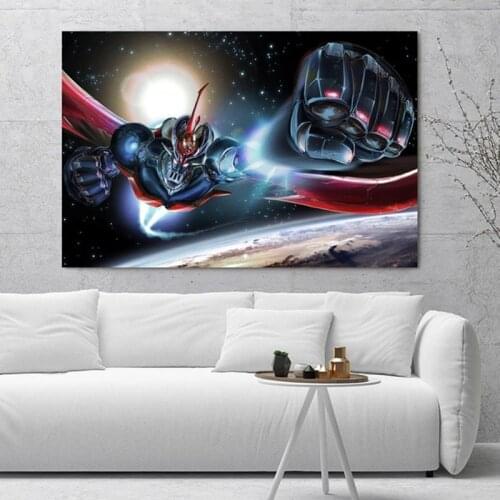 Mazinger Z Infinity Japanese Movie Manga Anime Kids Gift Poster And Prints Painting Art Wall Pictures Home Decor quadro cuadros