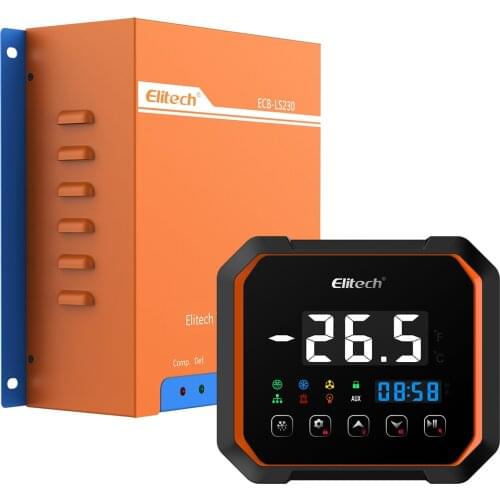 Elitech ECB-LS230-WiFi Split Electrical Control Box Temperature Control Panel Large LED Display 3 Phase 380V