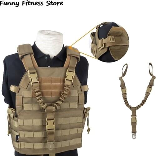 Adjustable Combat Sling Strap Hunting Belt Tactical Military Army Outdoor Camping Survival Sling Airsoft Rifle Strapping Belt