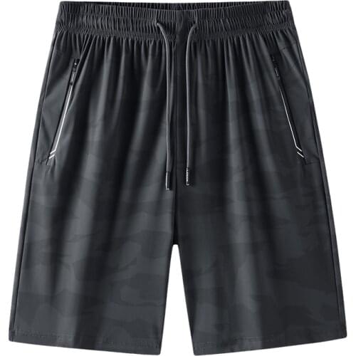 Asian Size New Mens Summer Camouflage Shorts Quick Dry CasualShort Pants for Men Sports Tracksuit Male Training Sweatshorts