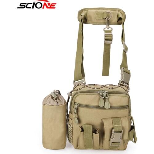 2019 Multifunctional Bags Lure Waist Pack Messenger Pole Storage Fish Bag Carp Tackle Outdoor Shoulder Blaso XA39G