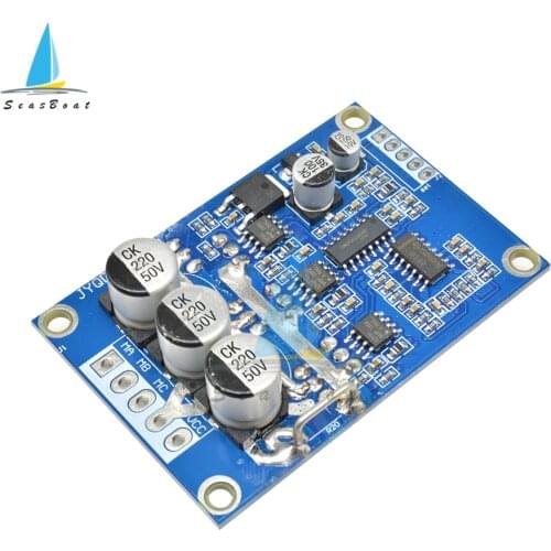 DC 12V-36V 500W PWM No Hall Motor Balancing Brushless Motor Controller Automotive Balanced BLDC Car Driver Control Board Module