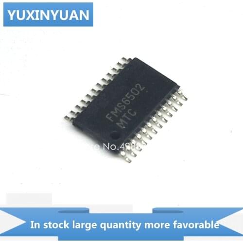 YUXINYUAN 5PCS/LOT FMS6502MTC FMS6502MT FMS6502 FMS 6502MTC TSSOP24 in stock in stock