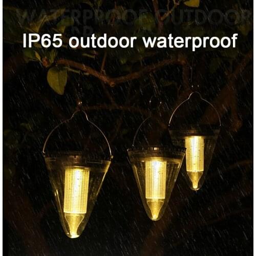 2V 500MA Solar Light Outdoor Landscape Villa Balcony Night Light Home Garden Decoration Garden Hanging Lamps With 1.2V Battery