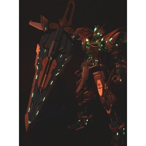 Gundam model-specific fluorescent sticker high brightness luminous paste decal 10 * 15CM