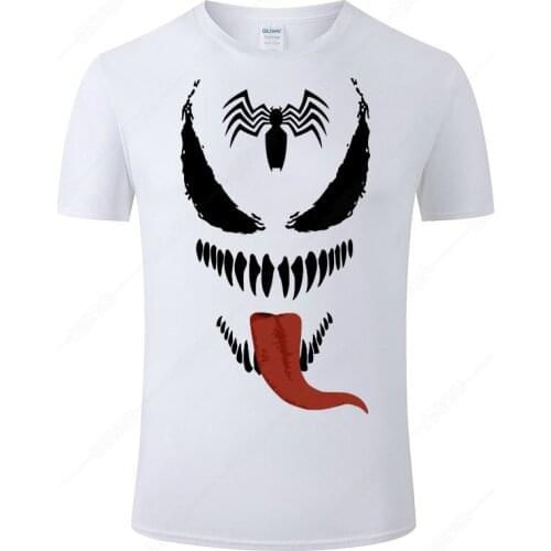 New Venom T Shirt Men Women 2021 Cotton Print T-Shirt Summer Tee Cool Printed Tops Short Sleeve Shirt Unisex Clothes J79