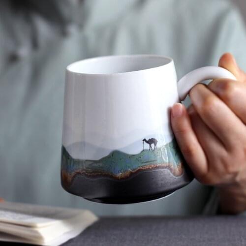 Handmade idyllic ceramic mug superior quality Mug Tasteful choice Fashion creative personality Coffee mug Discover great cup