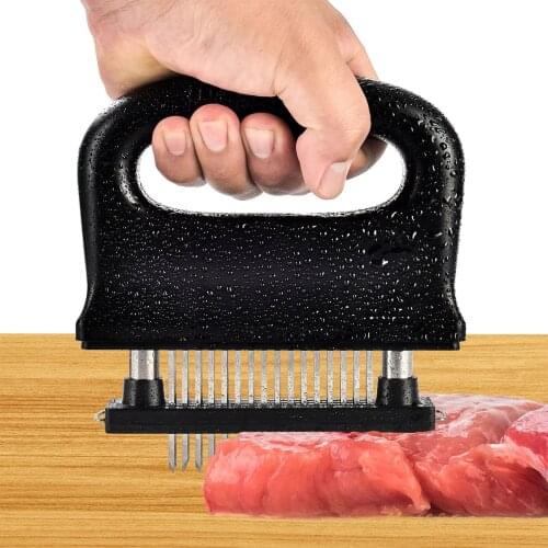 48 Blades Needle Meat Tenderizer Stainless Steel Knife Meat Beaf Steak Mallet Meat Tenderizer Hammer Pounder Cooking Tools