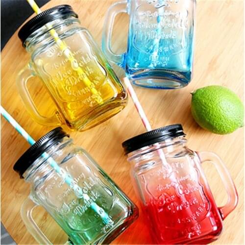 5Pcs S-J-J Mason Jar Lids With Straw Hole Durable Tin Regular Mouth Sealing Jar Lid For Mason Cup Home Kitchen Jars Accessories