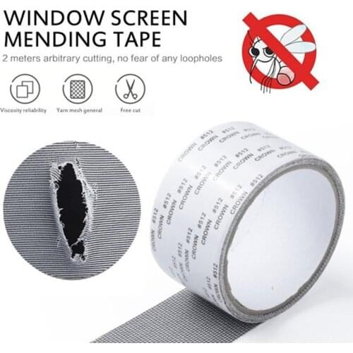 Window Screen Repair Tape,Strong Adhesive Good Fiberglass Covering Wire mesh Repair Kit Tape for Screen Door and Window Screen