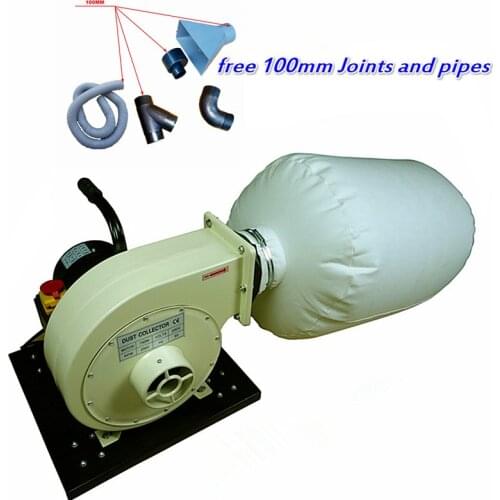 Mini woodworking vacuum cleaner dust collector equipment industrial machinery for CNC router milling drilling machine