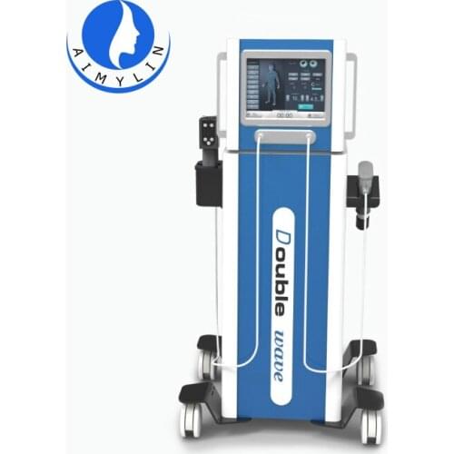 Single and radial Extracorporeal shock wave therapy equipment/ESW device for Orthopedics rehabilitation and Physiotherapy