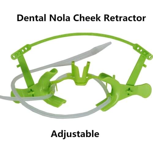 Dental Orthodontic Nola Adjustable Dry Field System Lip Cheek Retractor Bracket Bonding Green