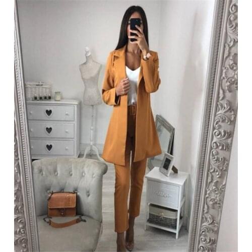 YINGAICONG Women's Office Blazers