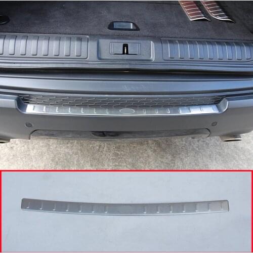 For Land Rover Range Rover Sport RR Sport Outside Rear Bumper Guard Plate Cover Trim 2014-2017 Car Accessoires