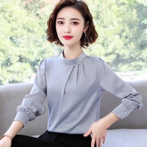 Women Blouse Chiffon 2021 Spring Top Shirt Blusas Ropa De Mujer