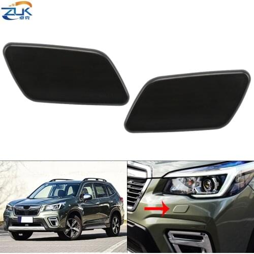 ZUK For Subaru Forester SK 2018 2019 2020 Front Headlight Washer Nozzle Cover Water Sprayer Cap Housing Actuator Lid Unpainted