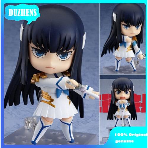 100% Original genuine Kill la Kill Satsuki Kiryuuin Q version figma PVC Action Figure Anime Figure Model Toys Figure Doll Gift