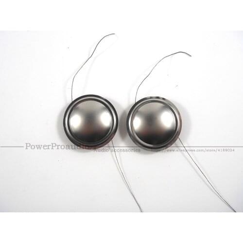 2pcs Titanium diaphragm For KEF Q50 19.43 mm 19.5mm 19.4mm 50 FX