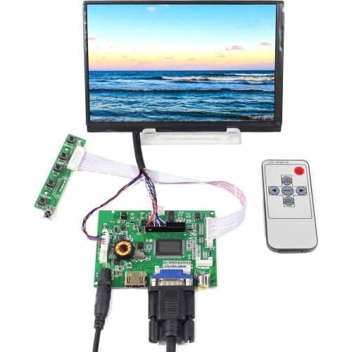 7 inch IPS LCD Display 1280*800 7 "Screen For Raspberry Pi N070ICG-LD1 With HD MI+VGA+2AV Driver Board