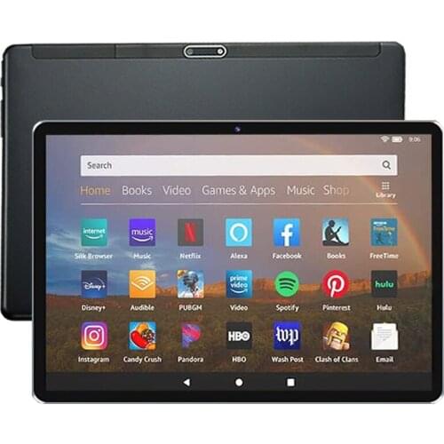 Free Shipping 4G LTE 3GB RAM 32/64GB ROM 10 inch Tablet Android 9.0 Pie MT6762 Octa core Type-C USB GPS WIFI Phone Tablets 10.1