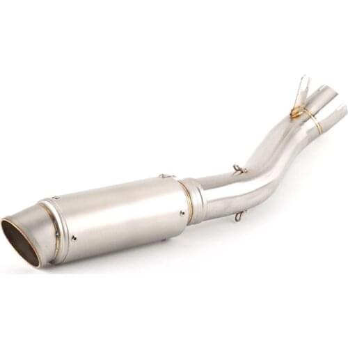 CB650R CBR650R Motorcycle Exhaust Pipe Tip Muffler Escape Middle Link Tube Pipe with Exhaust For Honda CB650F CB650R 2019-2020
