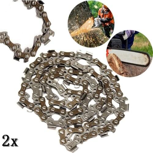 2Pcs 12 Inch Chaisaw Saw Chain Blade 84cm Replacement For Remington 075703L 07570J 45DL 3/8inch LP050 Gauge Drive Link