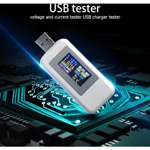 Digital Dispay Voltmete Power Bank battery Capacity Monitor Digital Dispay 4-30V DC USB Tester Current Voltage Charger