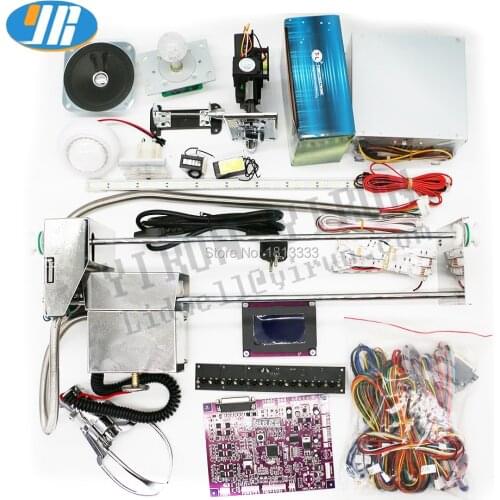Toy Crane Machine DIY Kit Claw Game Machine With PCB Board 53cm Gantry Joystick Coin Acceptor Power Supply