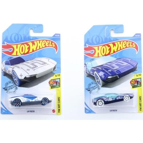 2020-114 LA FASTA Original Hot Wheels Mini Alloy Coupe 1/64 Metal Diecast Model Car Kids Toys Gift