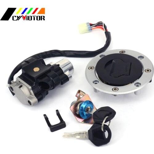 Motorbike Lockset Ignition Switch Key Gas Tank Cap Cover Seat For SUZUKI GSXR600 GSXT750 GSX600 GSX750 GSX1200 TL1000S TL1000R