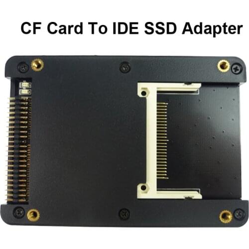 CF Card Connector CF Compact Flash Card Type I/II To IDE SSD HDD Converter Card 2.5" IDE 44 Pin Male To CF Adapter With Case