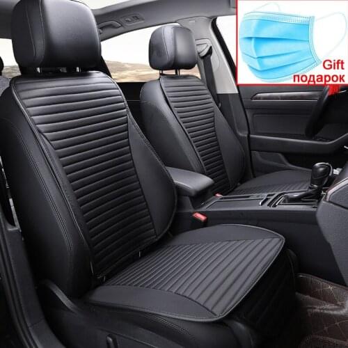 Brand New NON Slide Car Seat Cushions, For Kia Rio Universal Pu Leather Easy Clean Seats Cover Water Proof easy install E1 X30