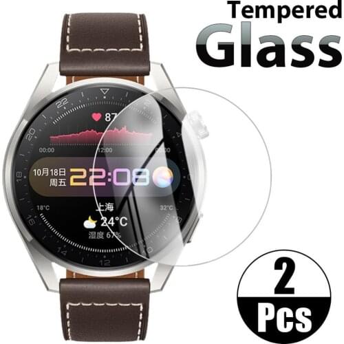 Tempered Glass Protective Film HD Guard For Huawei Watch 3 Pro Smartwatch Toughened Screen Protector Cover for Huawei Watch3 Pro