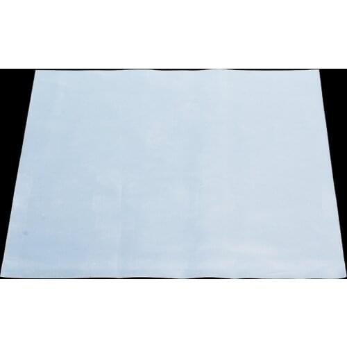 1Pcs 1mm Thickness Silicone Rubber Sheet Heat-resistant Plate Translucent Mat 500x500mm For Industry Tools