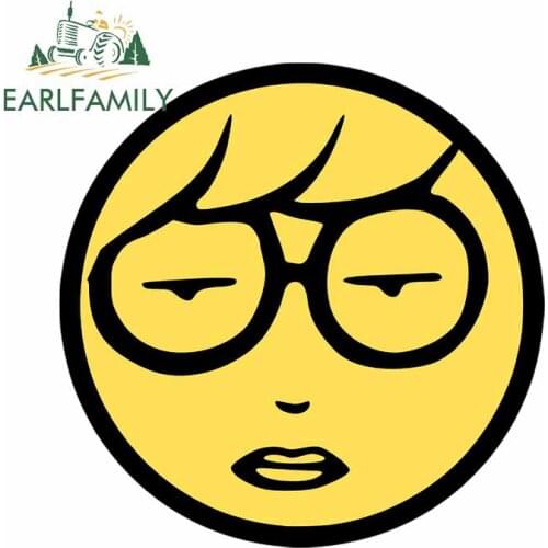 EARLFAMILY 13cm x 13cm for Daria-avesome Funny Car Stickers and Decals Vinyl Auto Waterproof Laptop Motorcycle Camper Car Wrap