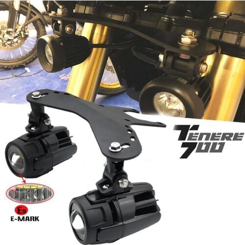 Motorcycle Fog Lights Auxiliary Bracket Driving Lamp Spotlight Bracket Holder Spot Light For YAMAHA Tenere 700 T700 XTZ 700 T7