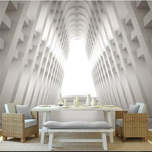 Custom 3d Stereoscopic Wallpaper Space Abstract Photo 3d Wallpaper Non-Woven Extra Thick Modern 3d Wallpaper for Living Room