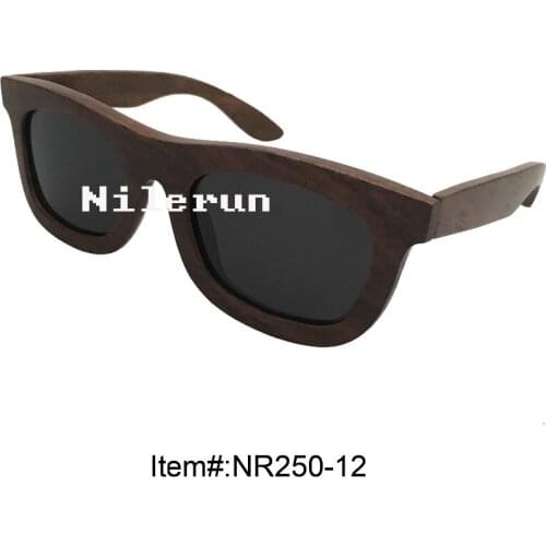 Popular handmade ebony wood frame sunglasses