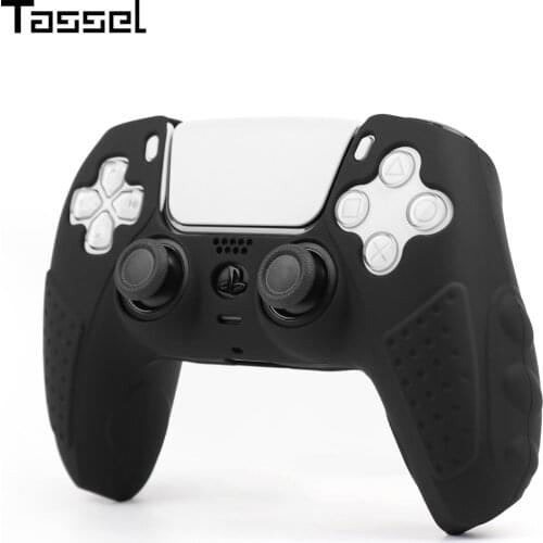 Silicone Protective Case For PS5 Gamepad Silicone Cover Shell Housing Anti-slip For SONY Playstation 5 Controller Case