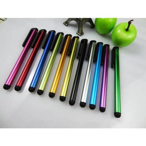 Clip Design Universal Soft Head For Phone Tablet Durable Stylus Pen Capacitive Pencil Touch Screen Pen 53CF