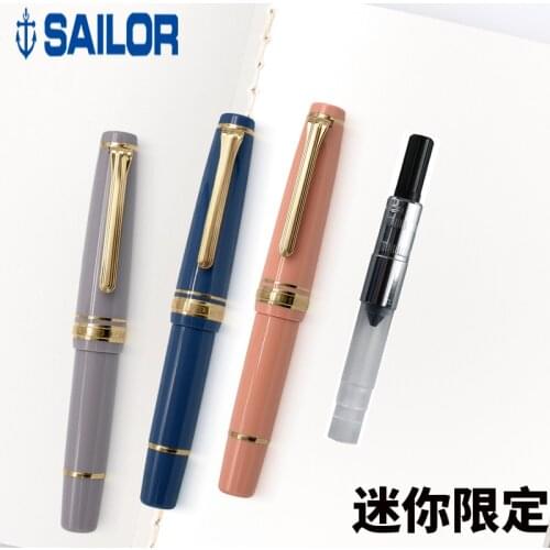 Japan SAILOR short pen 14k gold tip pocket pen limited color
