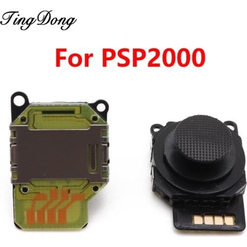 Joystick For PSP 2000 Replacement Parts Black 3D Button Analog Joystick Console Games Accessories For Sony PSP 2000