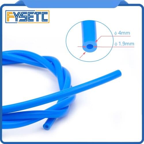 1 M PTFE Tube Teflonto TL-Feeder hotend Rostock Bowden Extruder 1.75mm Filament ID 1.9mm OD 4mm Cloned Capricornus Tube