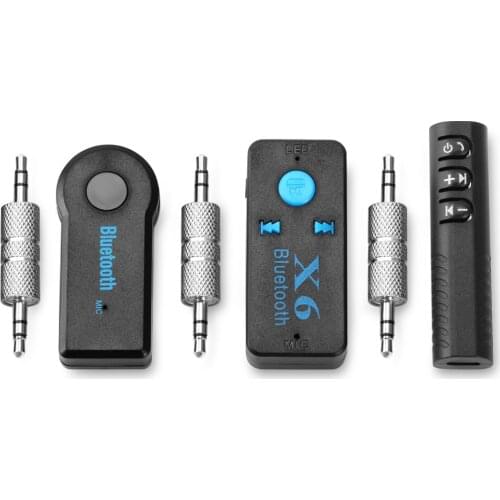 2 in 1 Wireless Bluetooth Receiver Adapter 3.5mm Jack for Subaru Forester peugeot 2008 3008 4008 LADA XRAY Alfa Romeo Stelvio