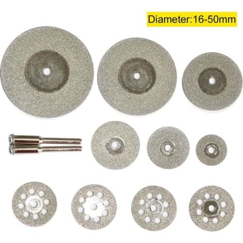 5pcs/10PCS/30pc Diamond Cutting Discs Circular Saw Blade Grinding Wheel For Dremel Rotary Tool Accessory 3mm shank for stone cut