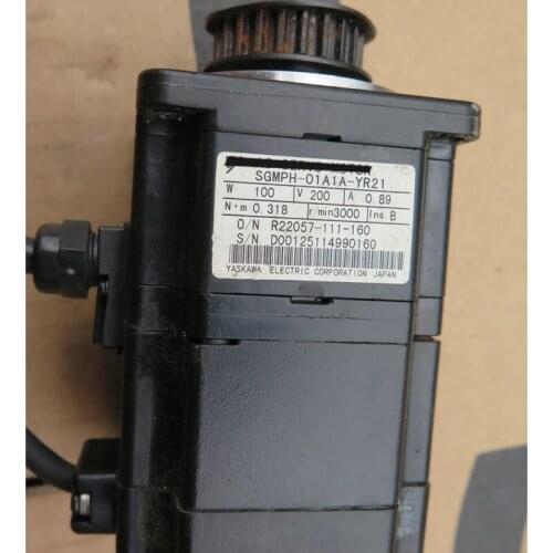 Used Tested Working SGMPH-01A1A-YR21 AC SERVO MOTOR Spot