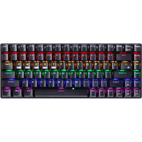 Bluetooth 5.0 2.4G Gaming Mechanical Keyboard Backlit Wireless with backlight for Gamer 84key Teclado mecánico PC Accessories