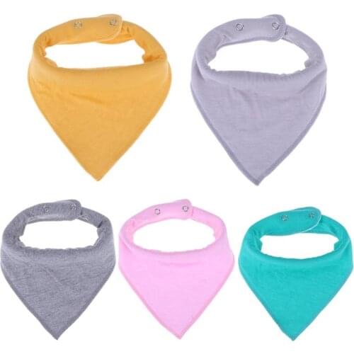 Baby Bibs Bandana Infantil Feeding Apron Lactation Cotton Infant Baby Dribble Bib Burp Cloth Triangle Towel Baby Saliva Towel