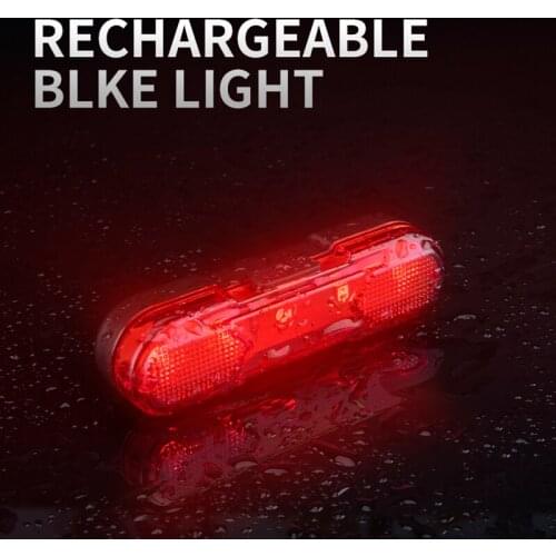 Cycling Light Bicycle Lamp Flashlight USB Rechargeable Bike Light Lumens Rear Tail Light LED Mountain Bike Safety Warning Light
